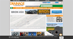Desktop Screenshot of drainagecontractor.com